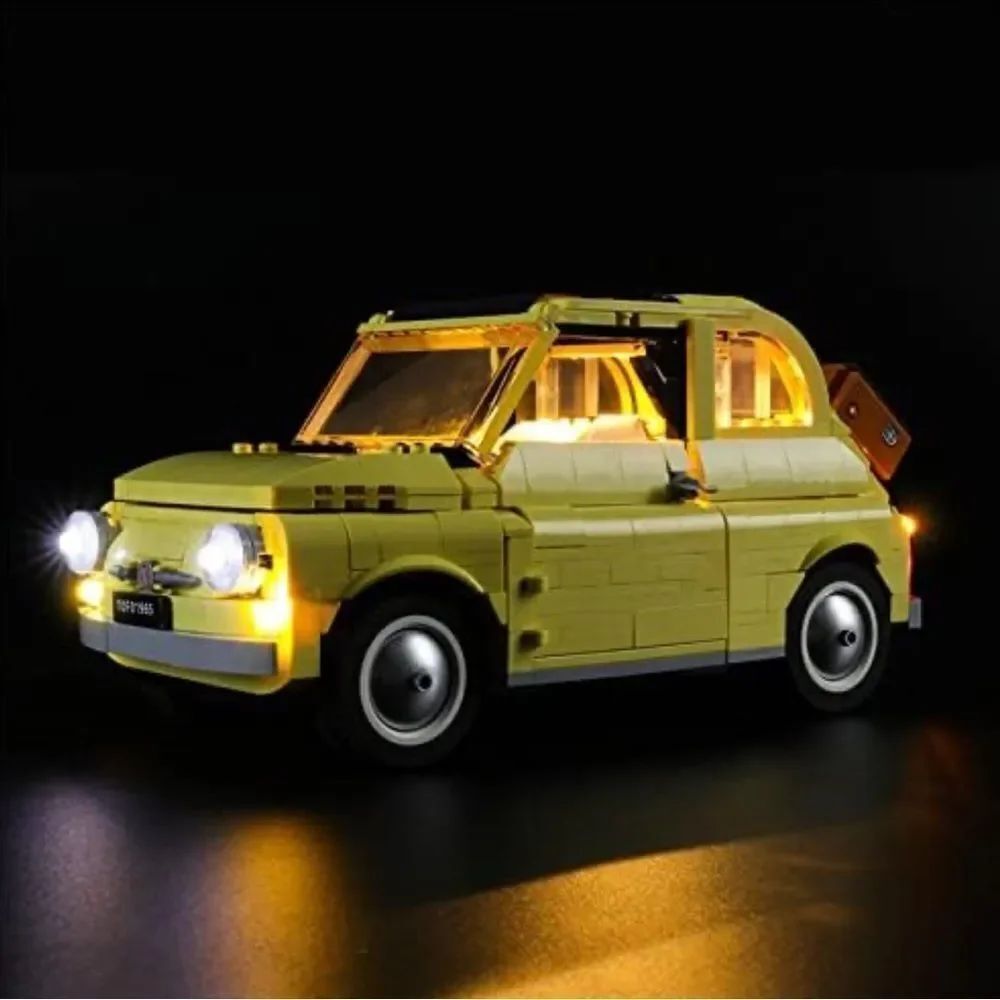 LED Light Kit for Creator Expert Fiat 500 (10271)